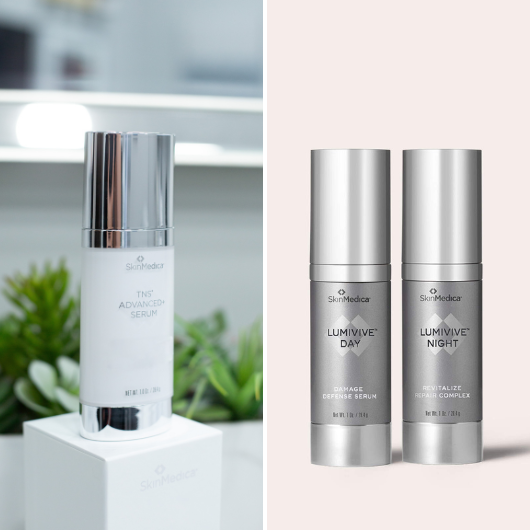 Purchase SkinMedica TNS Advanced+ and receive a FREE Lumivive Serum