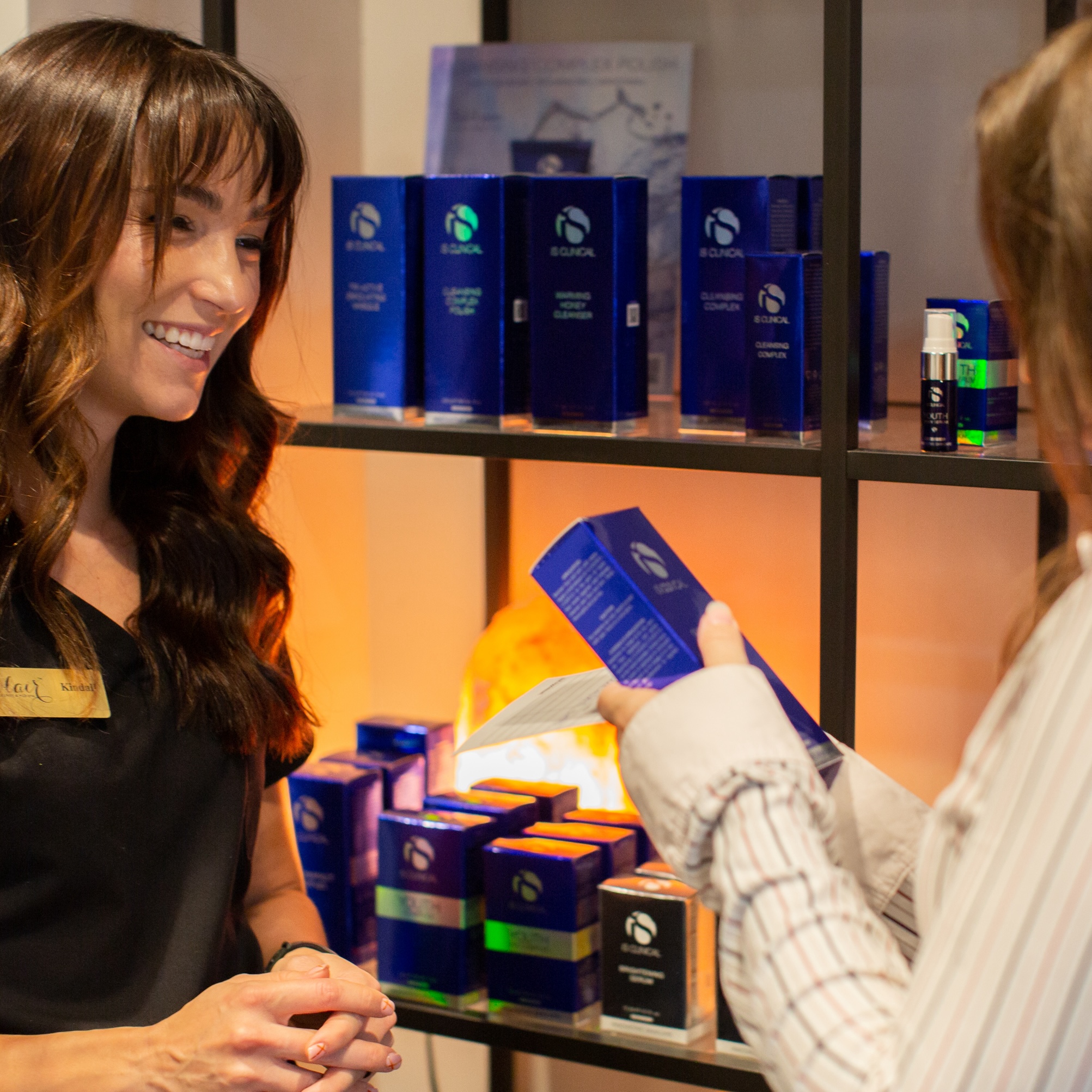 Spend $300 on skincare and receive $25 off a future treatment, or spend $500+ and receive $50 off a future treatment.